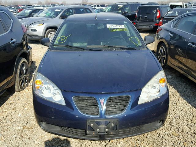 1G2ZH57N384122164 - 2008 PONTIAC G6 GT BLUE photo 9