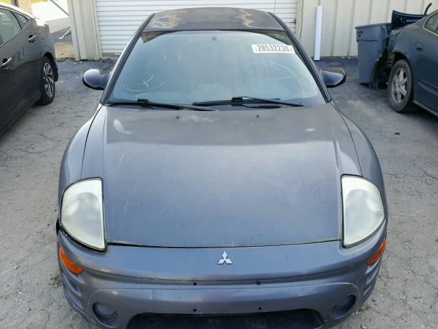 4A3AC34G33E004472 - 2003 MITSUBISHI ECLIPSE RS GRAY photo 9