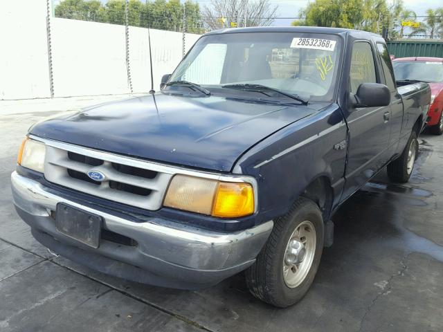 1FTCR14A3TPA39429 - 1996 FORD RANGER SUP BLUE photo 2