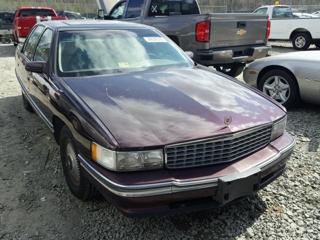 1G6KD52B3SU209790 - 1995 CADILLAC DEVILLE BURGUNDY photo 1