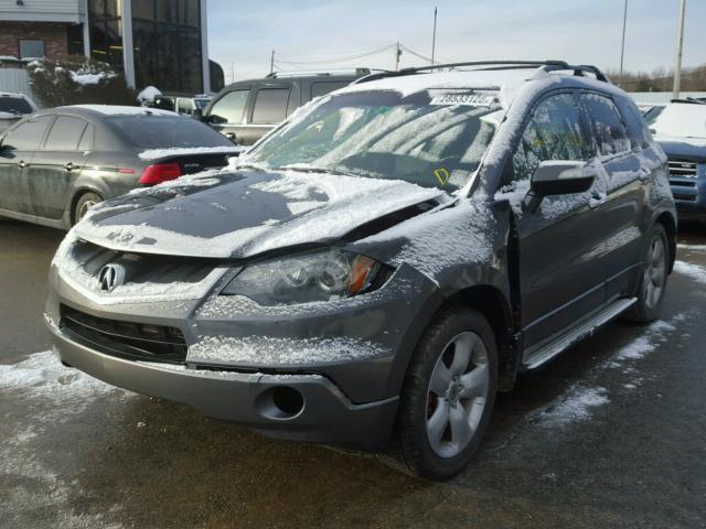 5J8TB18219A802682 - 2009 ACURA RDX CHARCOAL photo 2