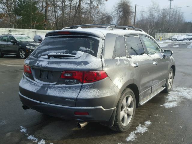 5J8TB18219A802682 - 2009 ACURA RDX CHARCOAL photo 4