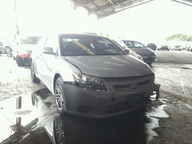 JTKJF5C70D3049348 - 2013 TOYOTA SCION TC 灰色 照片 1