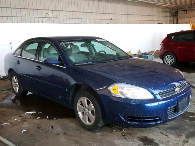 2G1WT58K969243317 - 2006 CHEVROLET IMPALA LT BLUE photo 1