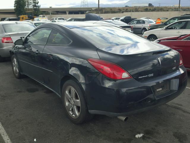 1G2ZH158364146029 - 2006 PONTIAC G6 GT BLACK photo 3