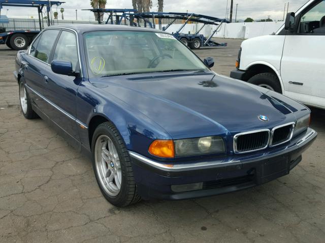 WBAGJ8320WDM14708 - 1998 BMW 740 IL BLUE photo 1