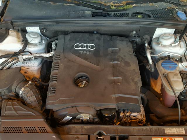 WAULF78K89A131904 - 2009 AUDI A4 2.0T QU WHITE photo 7