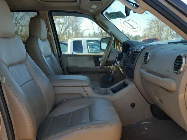 1FMFU16W53LB90117 - 2003 FORD EXPEDITION TAN photo 5