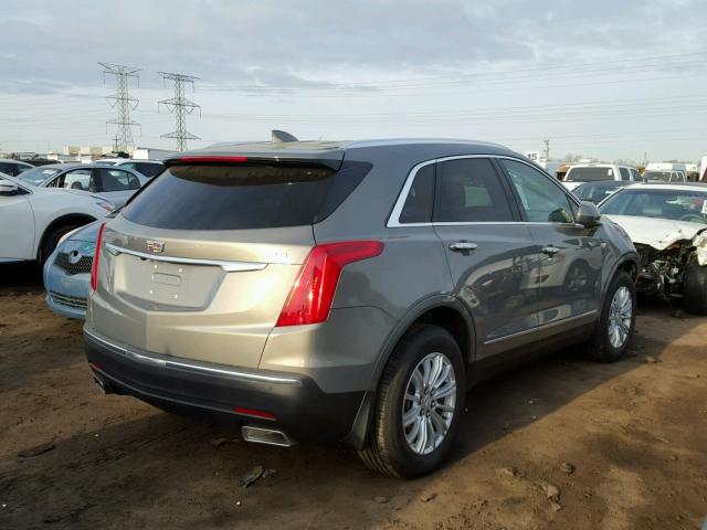 1GYKNARS1HZ303603 - 2017 CADILLAC XT5 GRAY photo 4