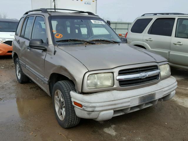 2CNBE13C026951598 - 2002 CHEVROLET TRACKER BEIGE photo 1