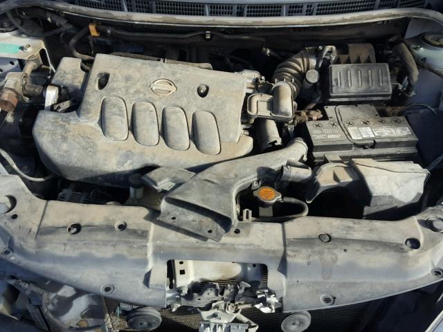 3N1BC11EX8L382023 - 2008 NISSAN VERSA S GRAY photo 7