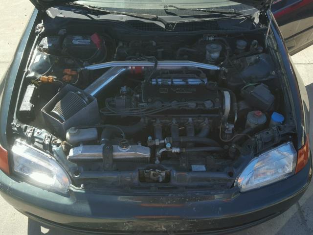 JHMEH9595RS013885 - 1994 HONDA CIVIC EX მწვანე ფოტო 7