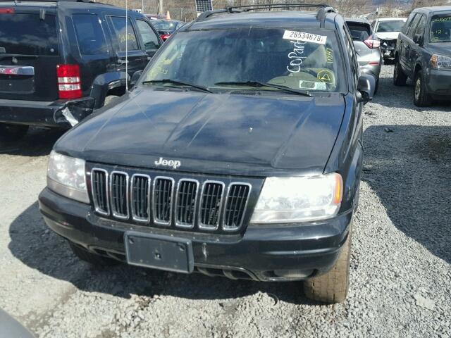 1J4GW58N13C527472 - 2003 JEEP GRAND CHER BLACK photo 9