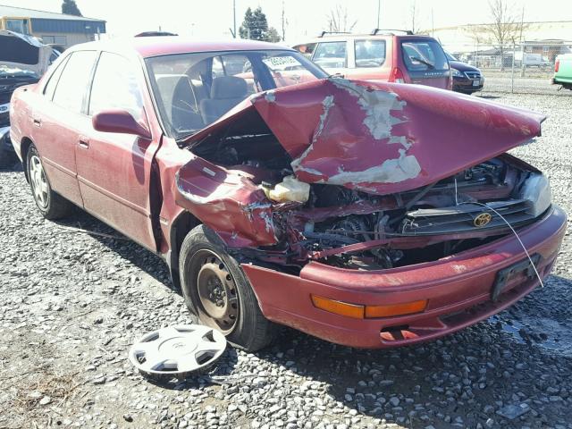 JT2GK12E0R0014476 - 1994 TOYOTA CAMRY LE RED photo 1