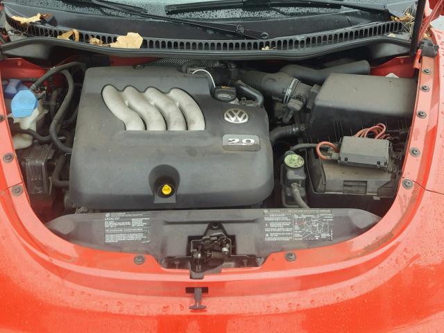 3VWCK31CX4M417000 - 2004 VOLKSWAGEN NEW BEETLE 红色 照片 7
