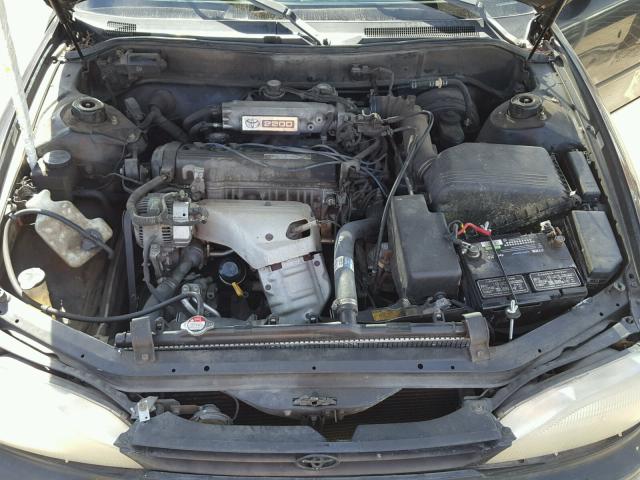 4T1SK12E2SU881101 - 1995 TOYOTA CAMRY LE BLACK photo 7