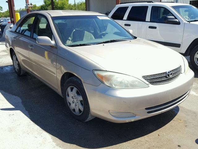 4T1BE32K72U518494 - 2002 TOYOTA CAMRY LE BEIGE photo 1