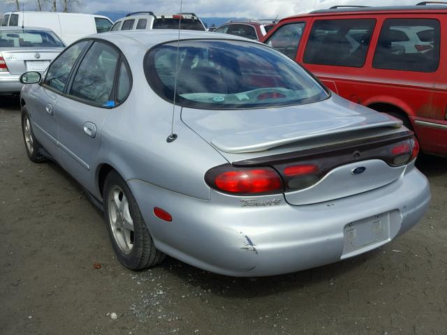 1FAFP53S7XG244137 - 1999 FORD TAURUS SE GRAY photo 3