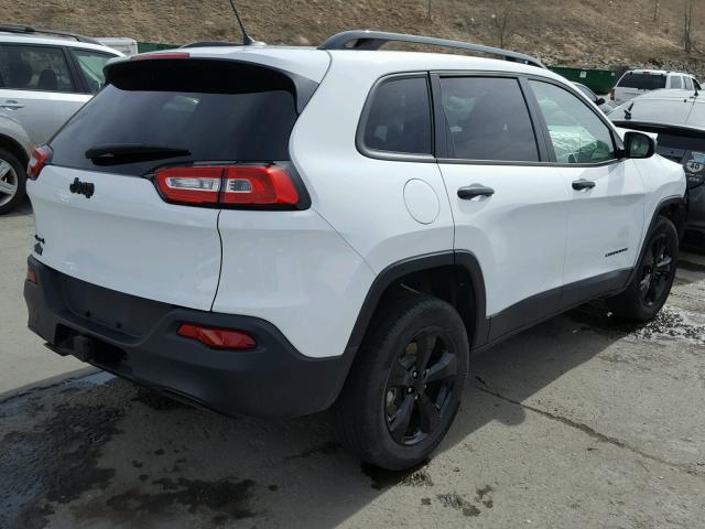 1C4PJMAB0HW590051 - 2017 JEEP CHEROKEE S WHITE photo 4