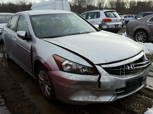 1HGCP2F34CA060577 - 2012 HONDA ACCORD LX GRAY photo 1