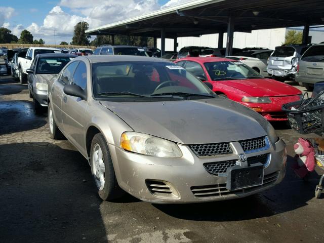 1B3EL36J14N369393 - 2004 DODGE STRATUS SE TAN photo 1