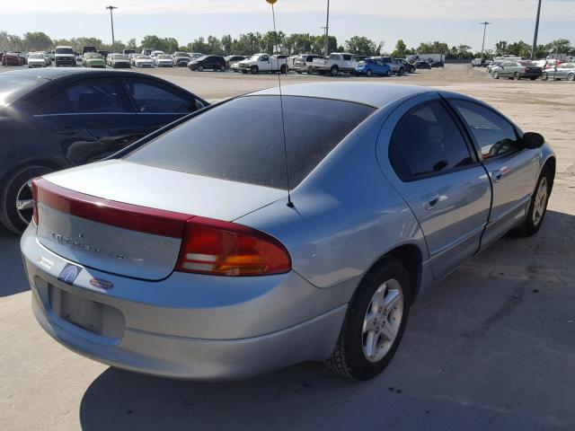 2B3HD46R34H697283 - 2004 DODGE INTREPID S SILVER photo 4