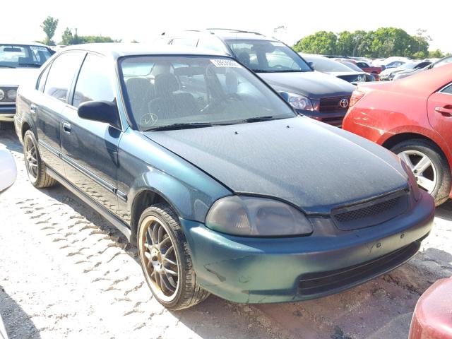 2HGEJ6671WH593769 - 1998 HONDA CIVIC LX GREEN photo 1