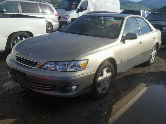 JT8BF28G1Y0268974 - 2000 LEXUS ES 300 BEIGE photo 2