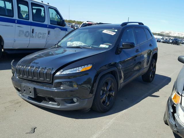 1C4PJMDB6GW348813 - 2016 JEEP CHEROKEE L BLACK photo 2