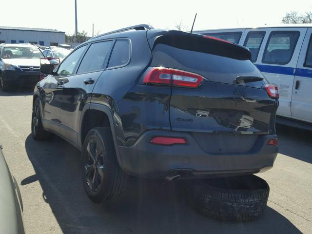 1C4PJMDB6GW348813 - 2016 JEEP CHEROKEE L BLACK photo 3