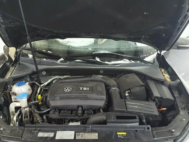 1VWBT7A39EC099793 - 2014 VOLKSWAGEN PASSAT SE BLACK photo 7