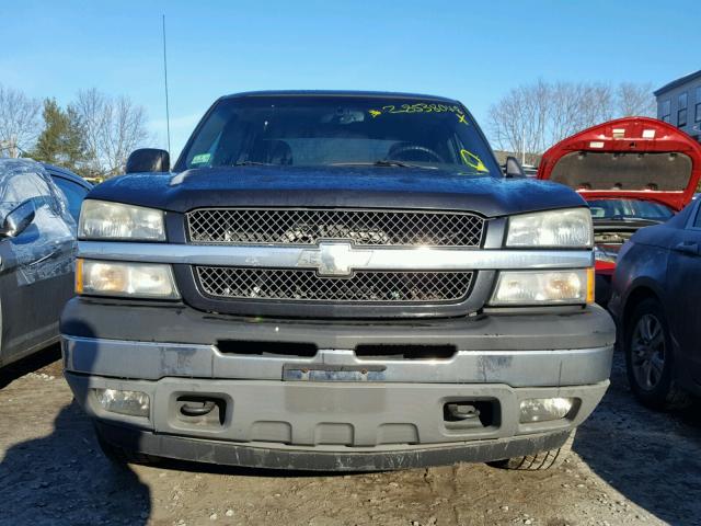 2GCEK13T751240119 - 2005 CHEVROLET SILVERADO CHARCOAL photo 9