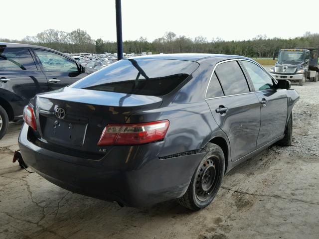 4T1BE46K88U781151 - 2008 TOYOTA CAMRY CE GRAY photo 4