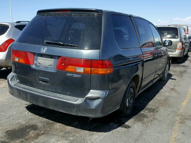 5FNRL18553B129264 - 2003 HONDA ODYSSEY LX CHARCOAL photo 4