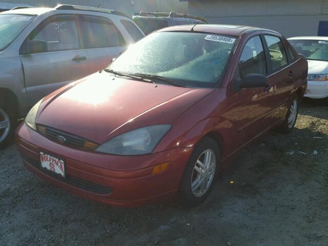 1FAFP34Z53W314962 - 2003 FORD FOCUS SE C BURGUNDY photo 2