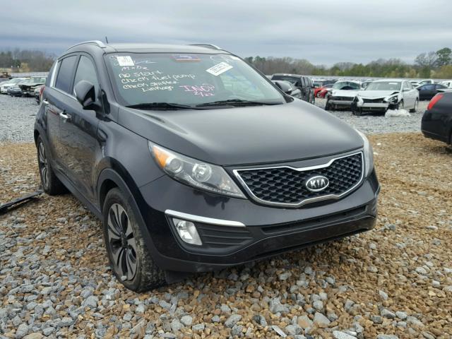 KNDPC3A64B7151542 - 2011 KIA SPORTAGE E BLACK photo 1