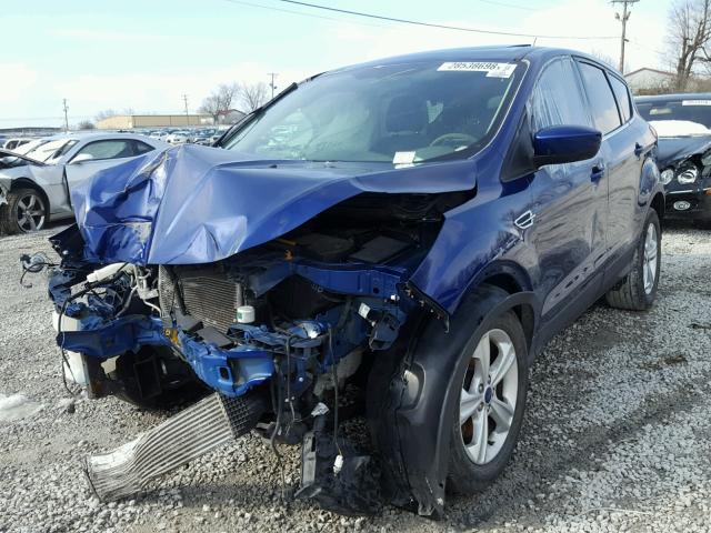 1FMCU0G90EUA30830 - 2014 FORD ESCAPE SE BLUE photo 2