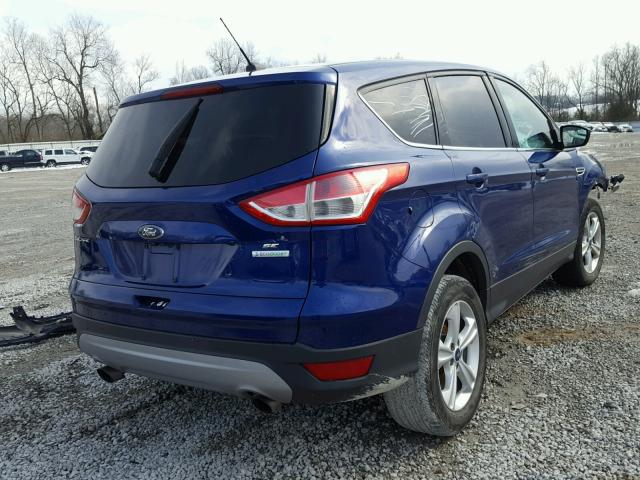 1FMCU0G90EUA30830 - 2014 FORD ESCAPE SE BLUE photo 4