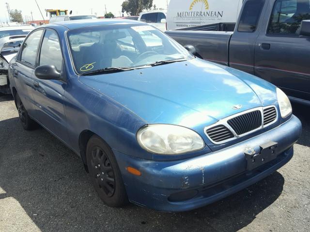 KLATA5262XB436086 - 1999 DAEWOO LANOS S Azul foto 1