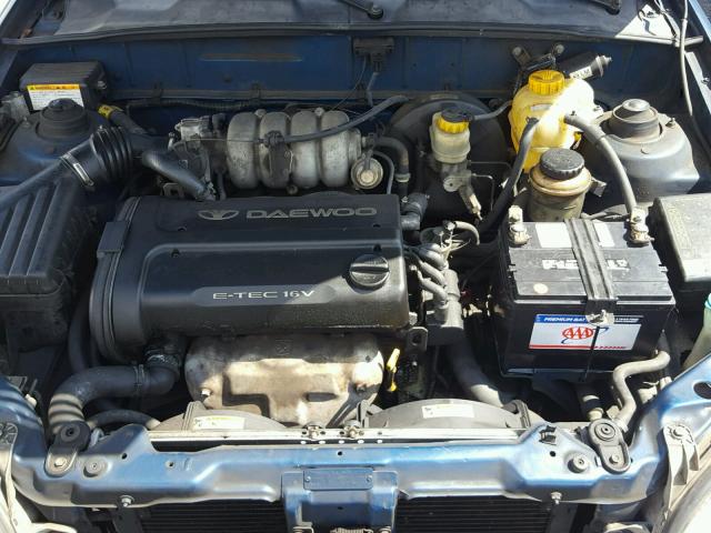 KLATA5262XB436086 - 1999 DAEWOO LANOS S Azul foto 7