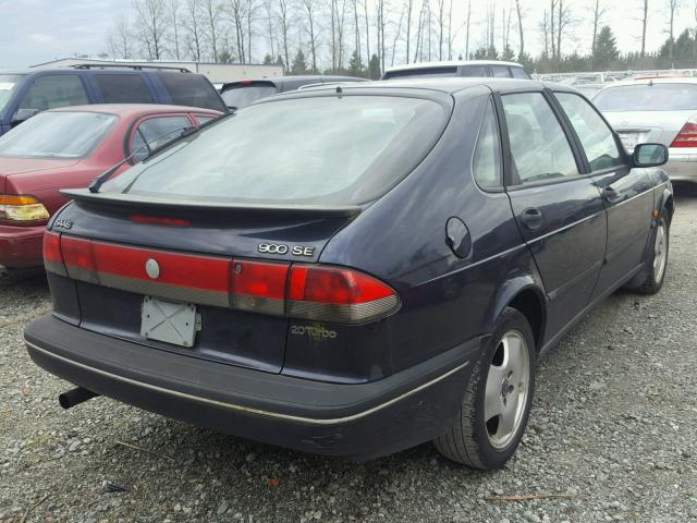 YS3DF58N0V2041701 - 1997 SAAB 900 SE TUR BLUE photo 4