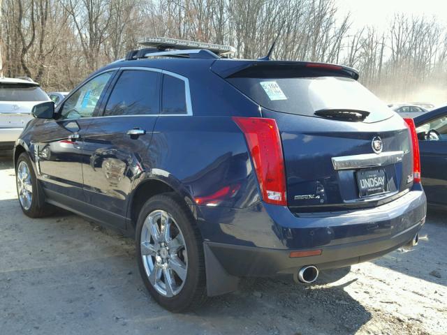 3GYFNEEY7BS639635 - 2011 CADILLAC SRX PERFOR 蓝色 照片 3