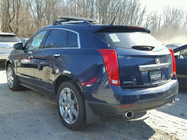 3GYFNEEY7BS639635 - 2011 CADILLAC SRX PERFOR BLUE photo 3