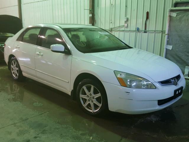 1HGCM66544A048027 - 2004 HONDA ACCORD EX WHITE photo 1