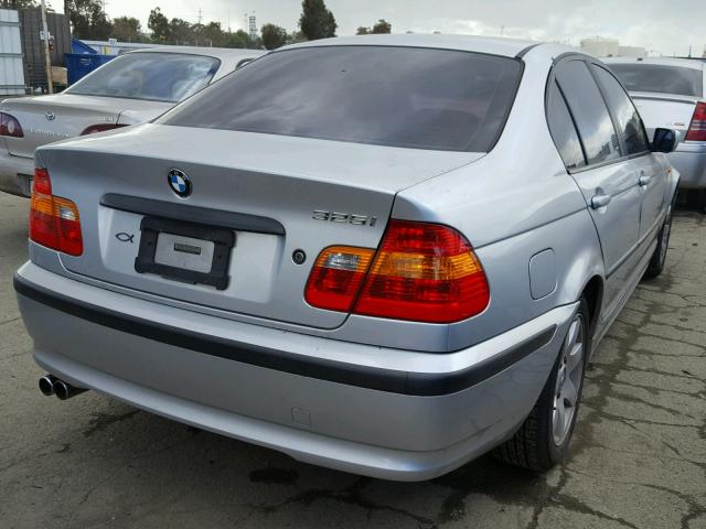 WBAET37422NG83560 - 2002 BMW 325 I GRAY photo 4