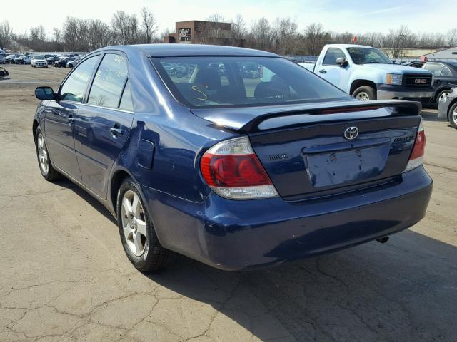 4T1BE32K76U139999 - 2006 TOYOTA CAMRY LE BLUE photo 3