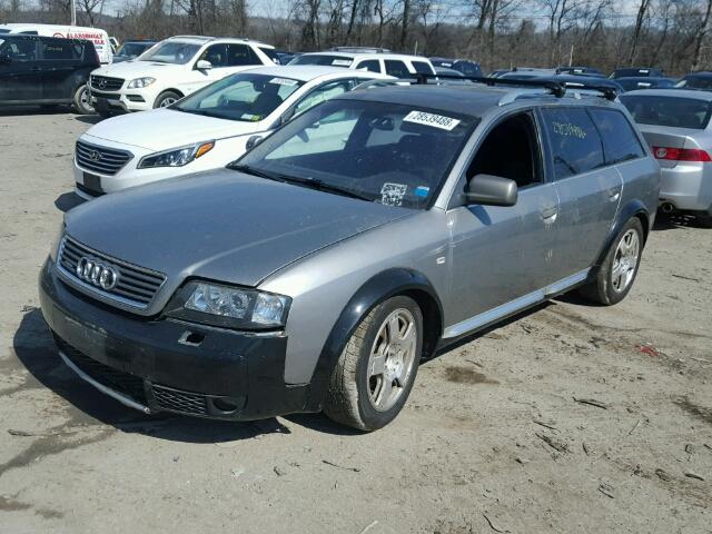 WAUYP54B41N165624 - 2001 AUDI ALLROAD GRAY photo 2