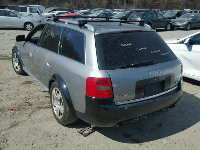 WAUYP54B41N165624 - 2001 AUDI ALLROAD GRAY photo 3