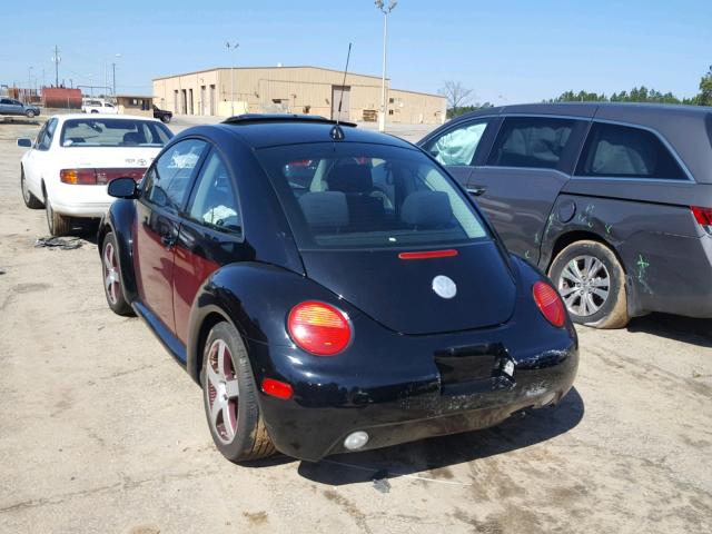 3VWCK31C05M405584 - 2005 VOLKSWAGEN NEW BEETLE 黑色 照片 3