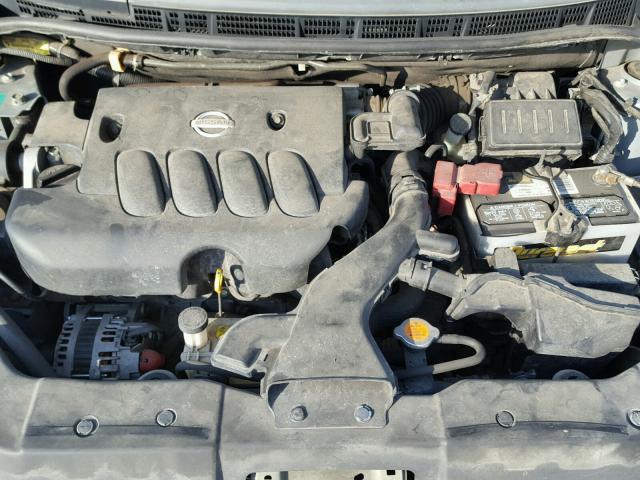 3N1BC13E47L450361 - 2007 NISSAN VERSA S SILVER photo 7